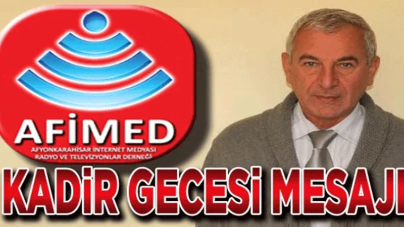 Ömer Elçi, Kadir Gecesi nedeniyle bir kutlama mesajı yayınladı