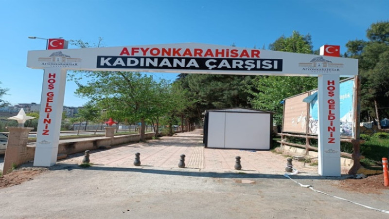 Kırıkhan’da “Kadınana Çarşısı” tamamlandı