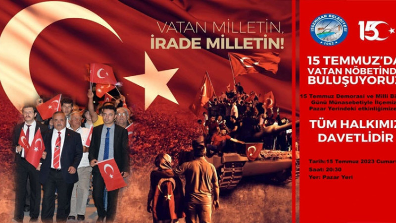 Şahin, 15 Temmuz Demokrasi Günü dolayısıyla bir mesaj yayımladı