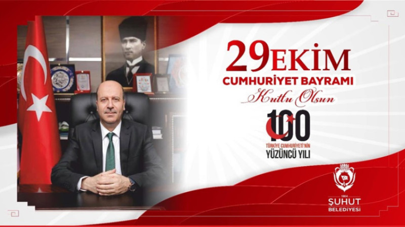 Bozkurt, cumhuriyetimizin 100. yılı sebebiyle bir mesaj yayımladı