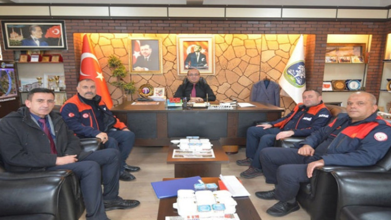 AFAD'dan Mustafa Çöl'e ziyaret