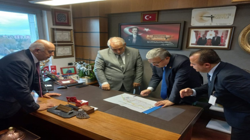 Milletvekili Yurdunuseven, Yeşil OSB'nin son durumunu inceledi