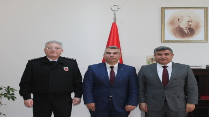 Mahmut Ay ve Tolga Yağan’dan, Uğur Ülgen’e nezaket ziyareti