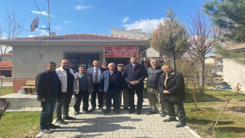 Yağcı muhtarlarla el ele yönetime talip