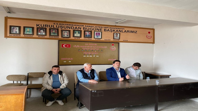 Başkan Aynacı, esnafın taleplerini ilk ağızdan dinledi