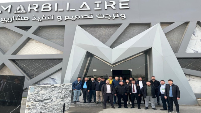 Mermer Heyeti, Riyad Mermer Sanayi Bölgesini ziyaret etti