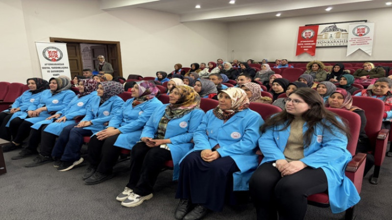 Vefa Ekiplerine sıfır atık eğitimi verildi