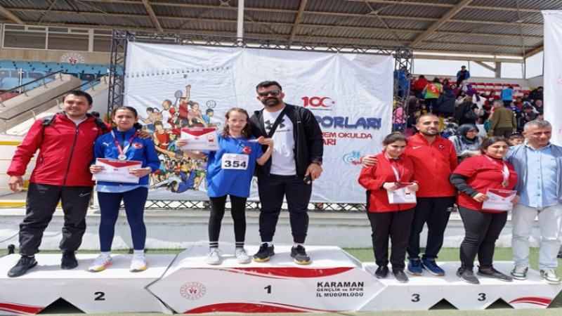 Afyonlu Özel Sporcular Karaman'da Türkiye Şampiyonluklarıyla döndü