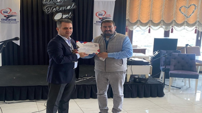 Uysal, Başkent Trafik ve İş Kaza Mağdurları Derneği İl Temsilcisi oldu