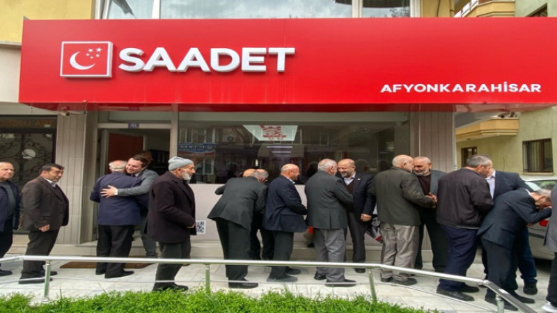 Saadet Partisi tarafından bayramlaşma programı düzenlendi