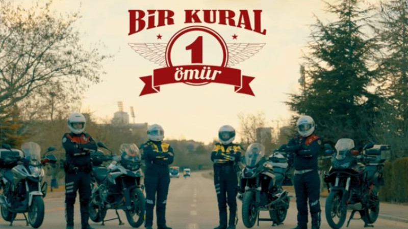 Emniyet Müdürlüğünce ‘Güvenli Motosiklet Sürücülüğü Eğitimi’ verildi