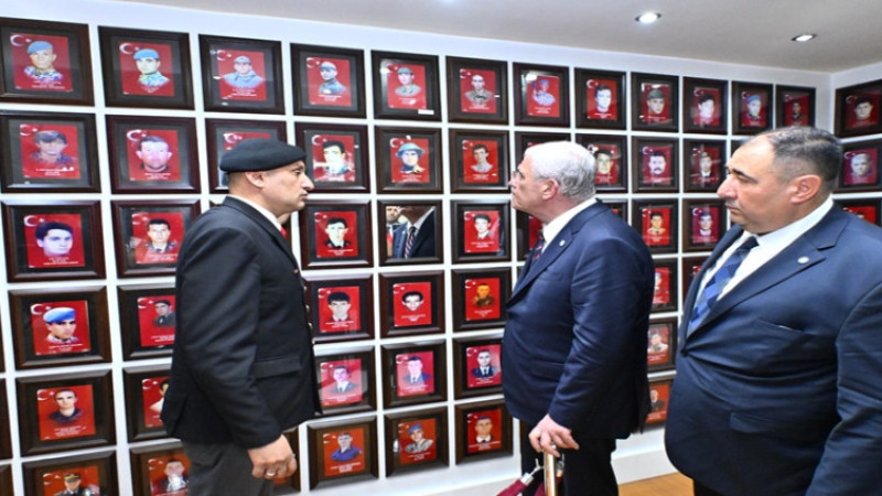 Dervişoğlu, Harp Malülü Gaziler Şehit Dul ve Yetimleri Derneği'ni ziyaret etti