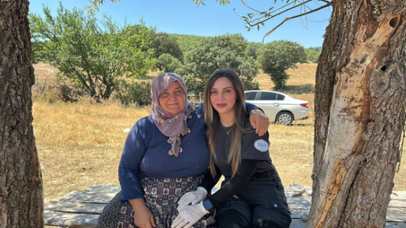 Yangın bölgesinde sağlık tedbirleri sürdürülüyor