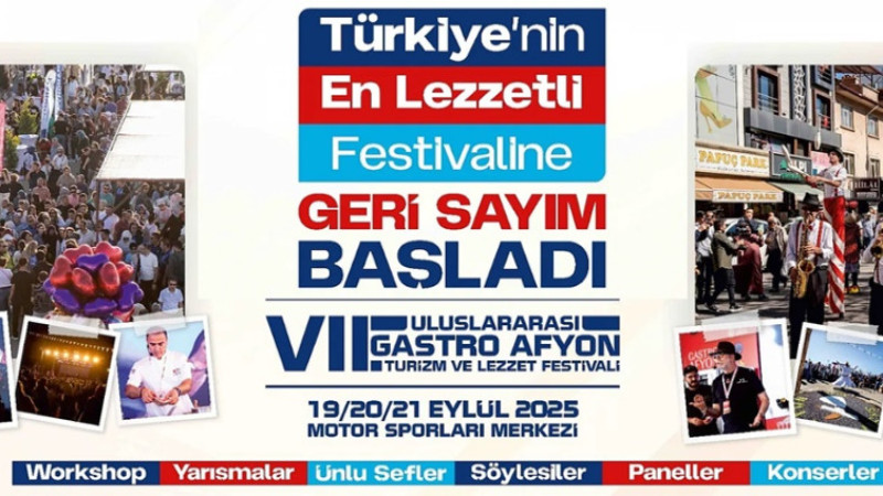 Lezzet tutkunları Afyonkarahisar'da festivalde buluşuyor