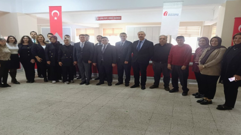 Çiğiltepe Vergi Dairesi hizmet vermeye başladı 
