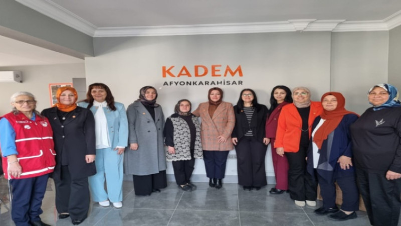 Karahisar Kadın Platformu’ndan KADEM Afyonkarahisar'a ziyaret