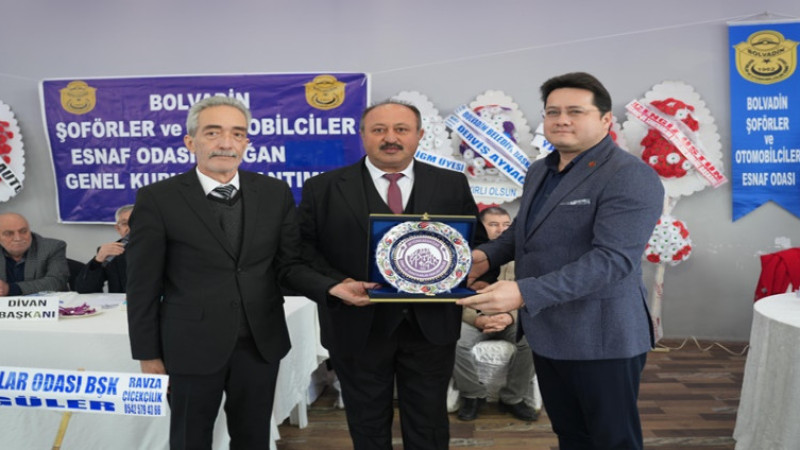 Bolvadin Şoförler ve Otomobilciler Odası Genel Kurulu tamamlandı
