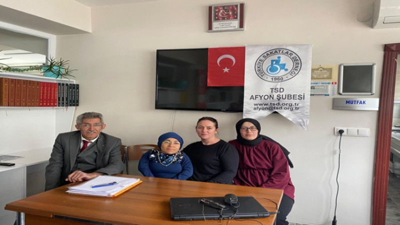 TSD Afyonkarahisar Şube Başkanı Faruk Özkara güven tazeledi