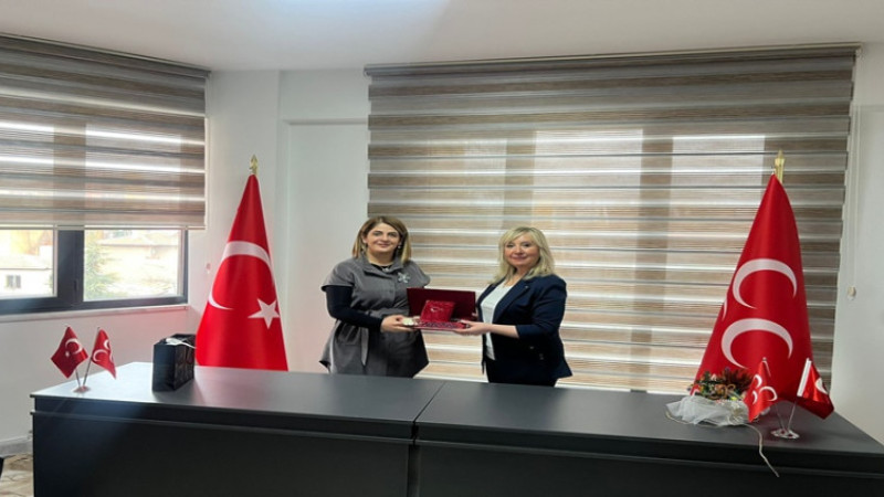 Başkan Kalaycı'dan MHP'li Çelikbilek'e nezaket ziyareti