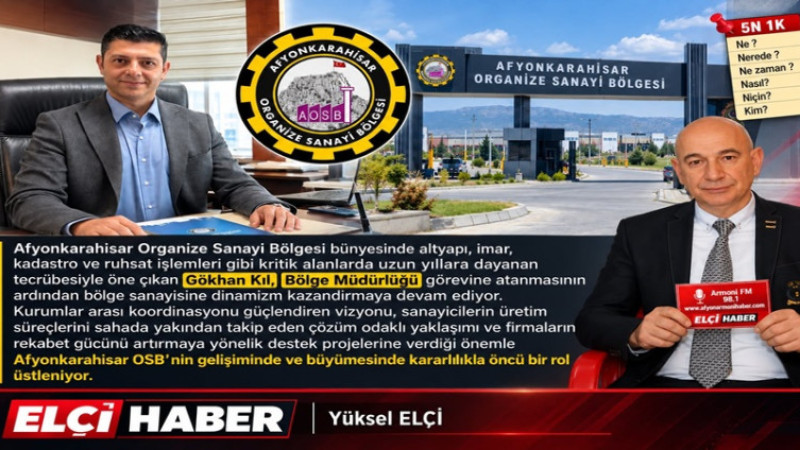 Afyonkarahisar OSB’de çalışmalar hız kesmiyor